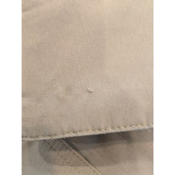 Fleet Street Green Windbreaker Jacket PM Petite Rain Coat Removable Liner Casual - Picture 8 of 8